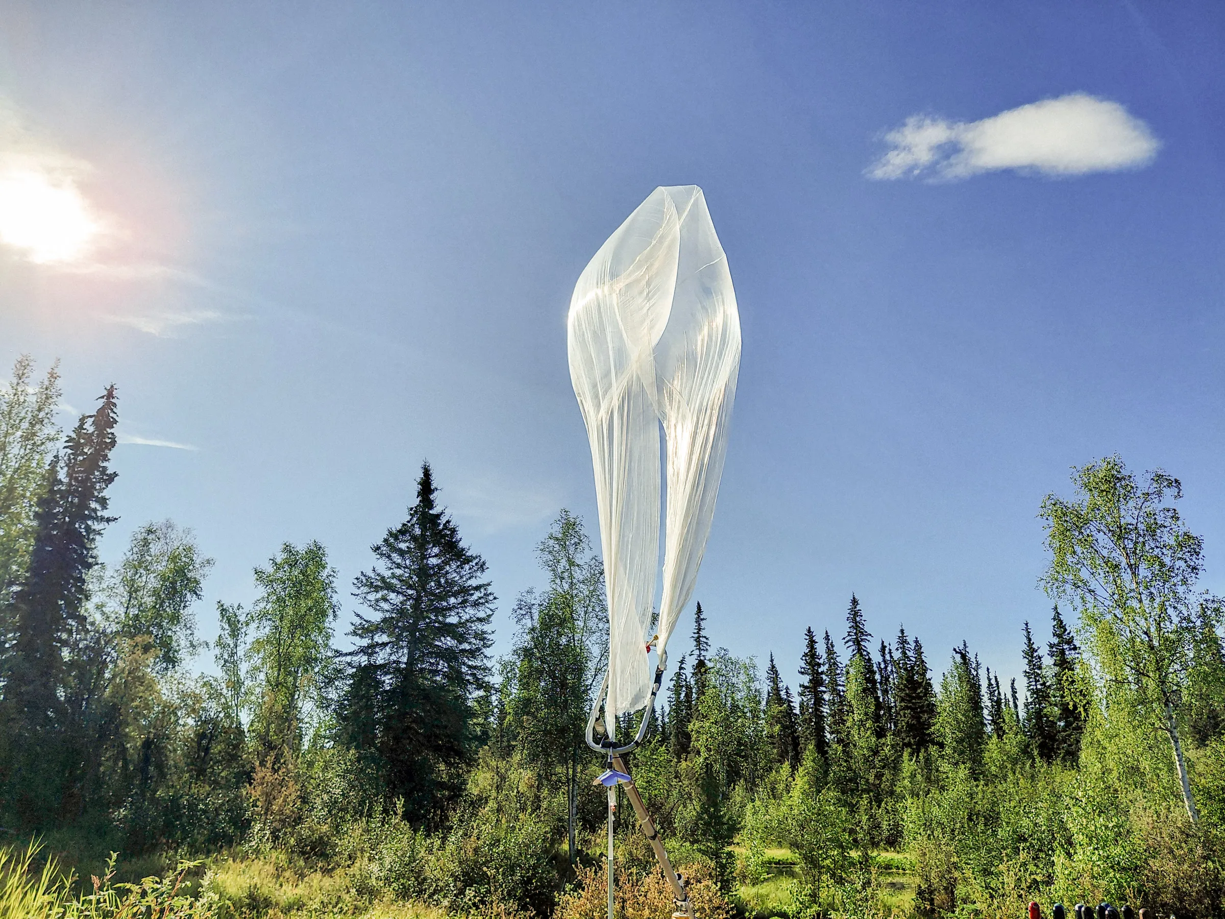 WindBorne launch operations at Alaska