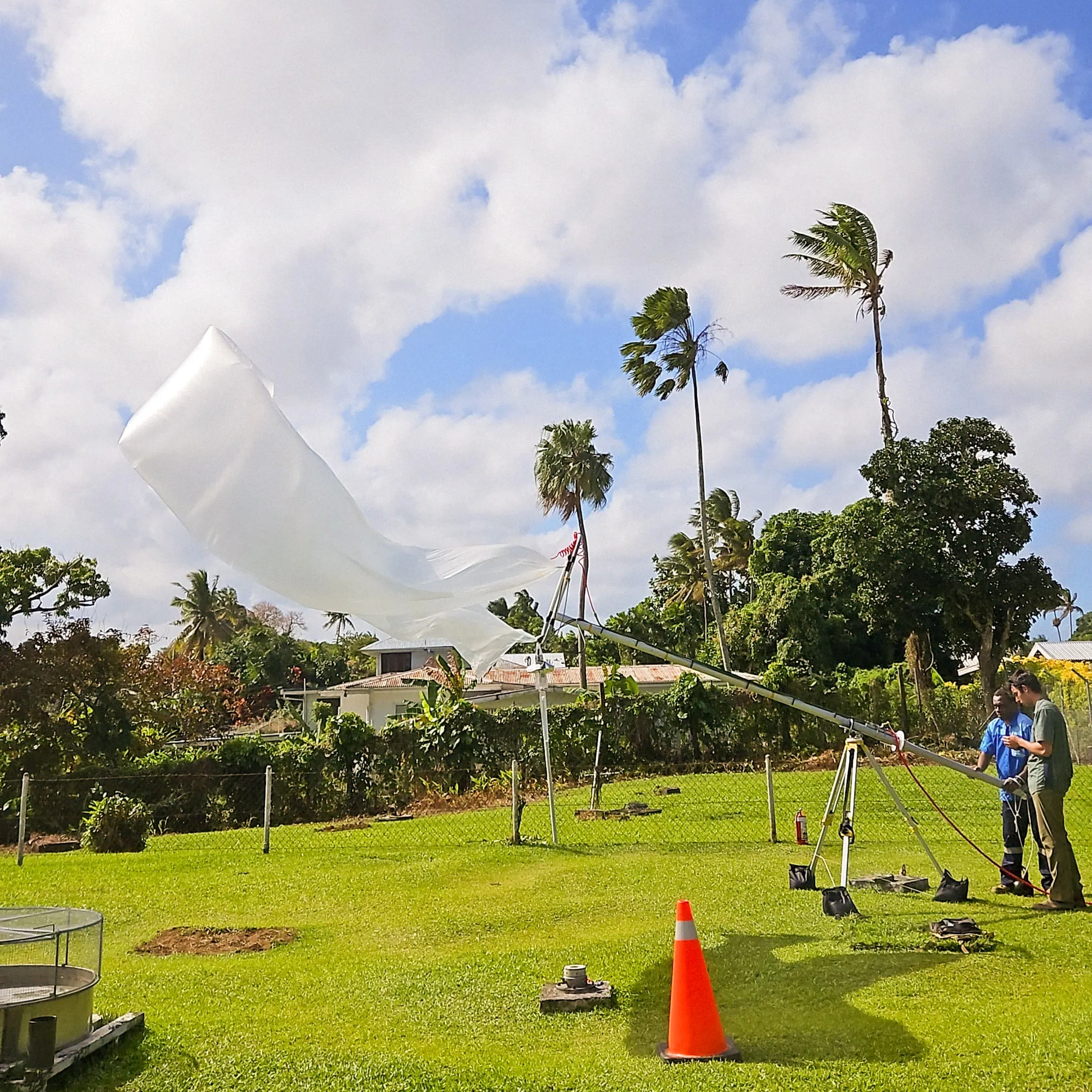 WindBorne launch operations at Guam