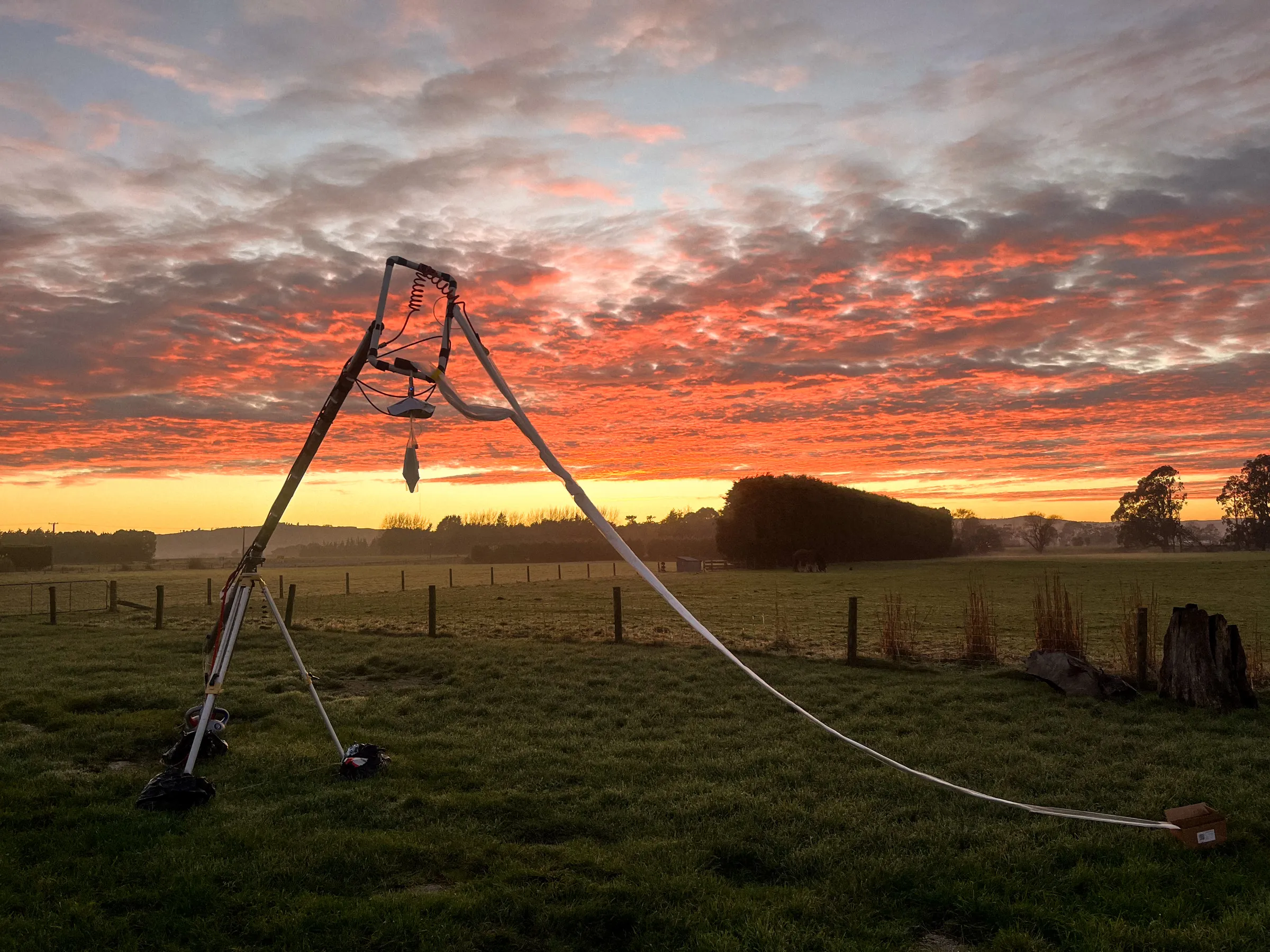 WindBorne launch operations at New Zealand